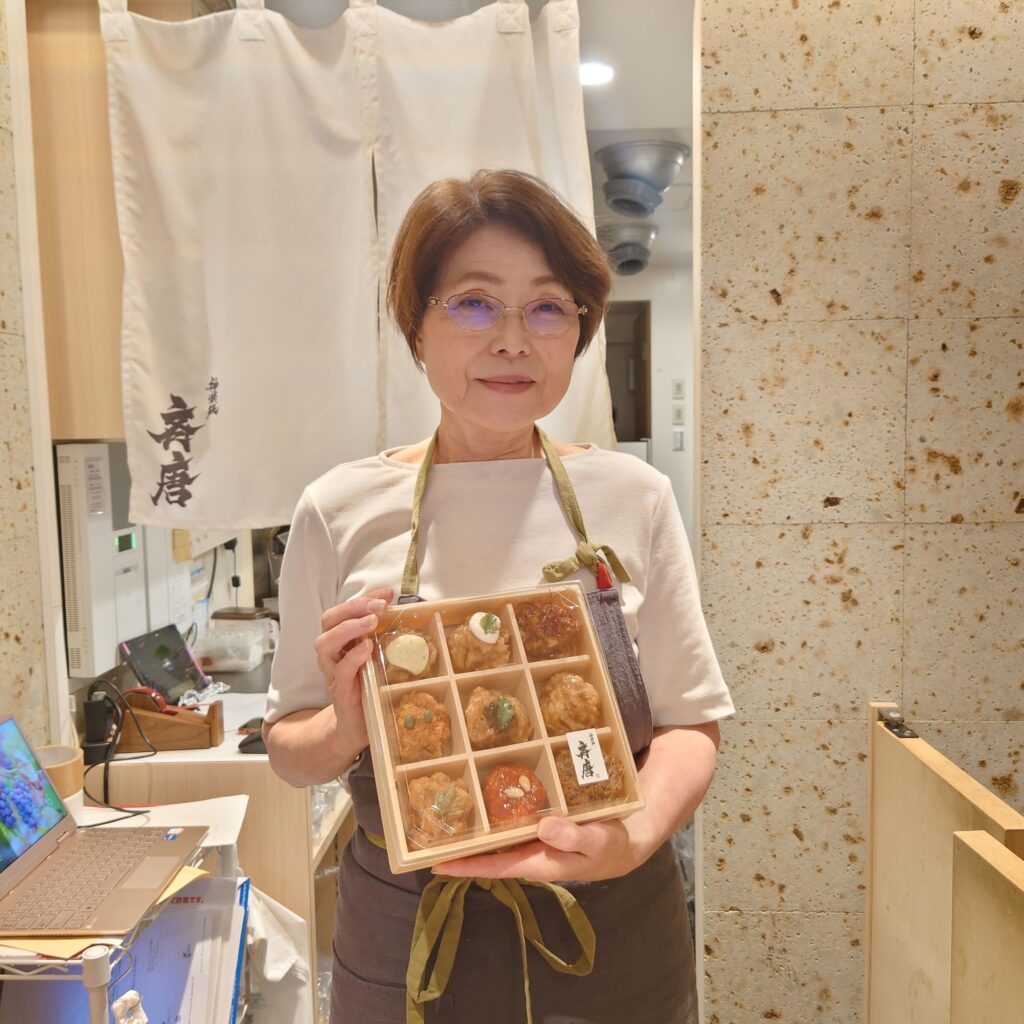 『東京・神楽坂に唐揚げ専門店を開業』斉藤利江　神楽坂唐揚げ 斉唐 代表