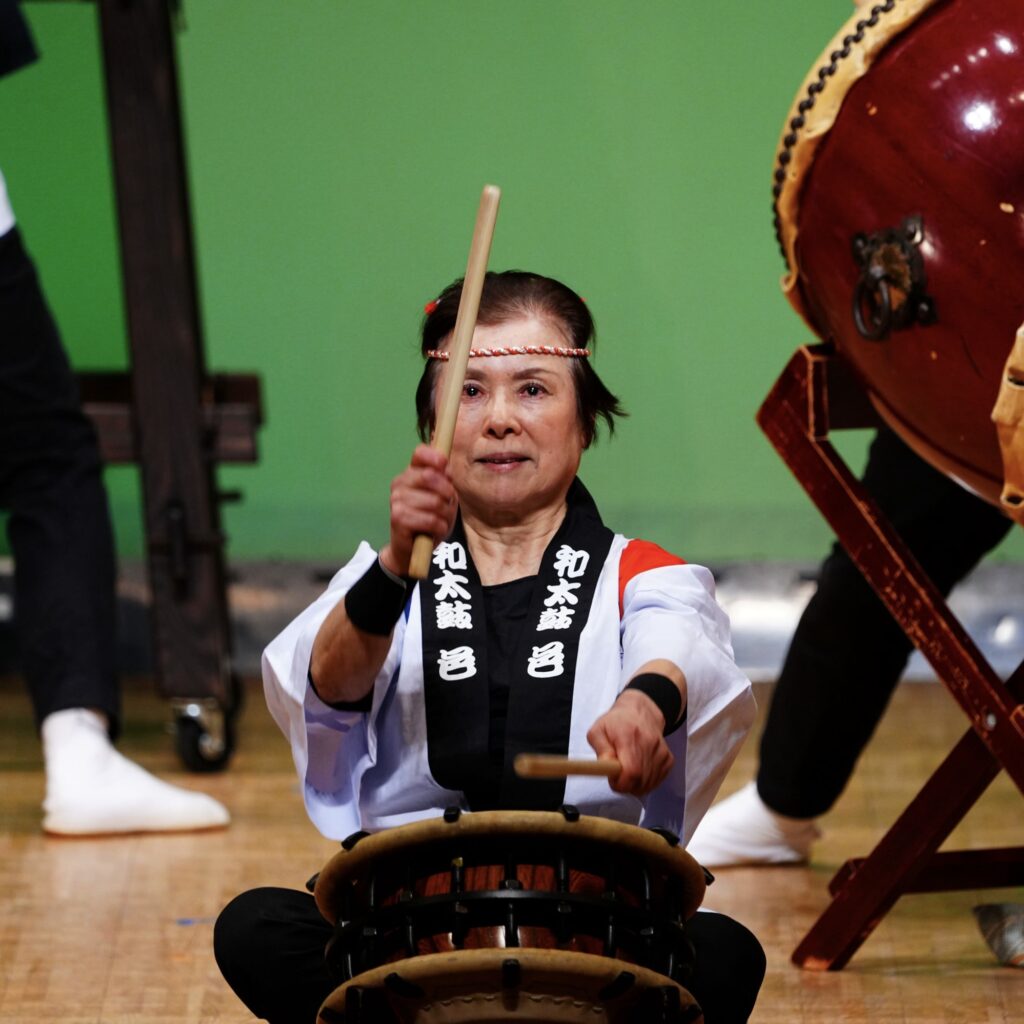 『77歳で和太鼓に初挑戦』黒羽トミ子　シニア和太鼓サークル 邑（むら）所属