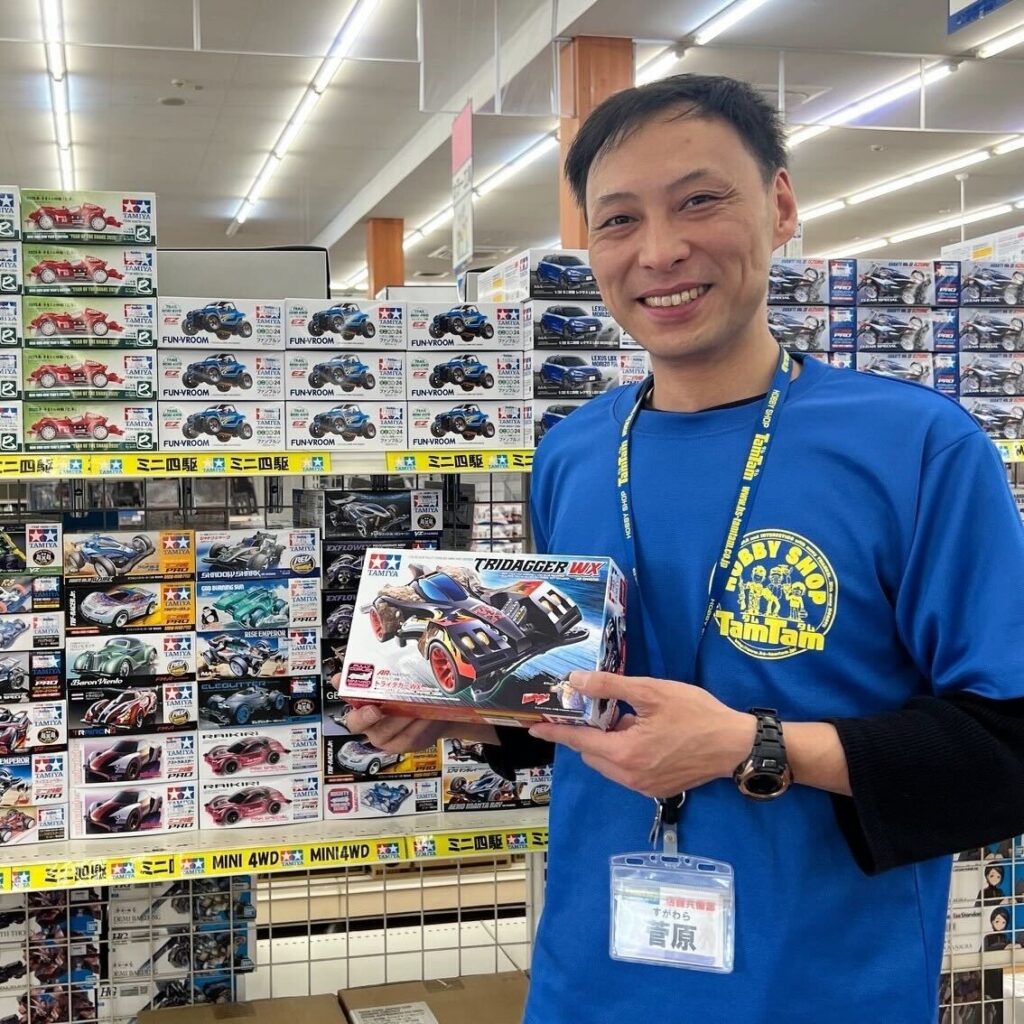 『ミニ四駆好きが高じて模型ショップ店員に』菅原寿敬（すがわら・かずひろ）　株式会社タム・タム